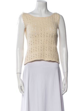 Piazza Sempione Cashmere Scoop Neck Sweater