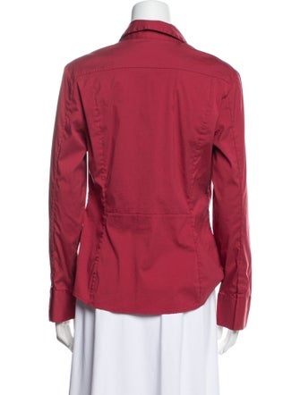 Piazza Sempione Long Sleeve Button-Up Top