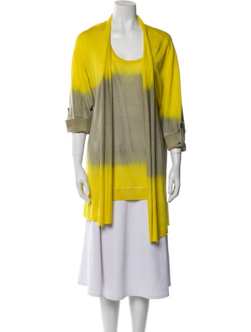 Piazza Sempione Cashmere Colorblock Pattern Sweater