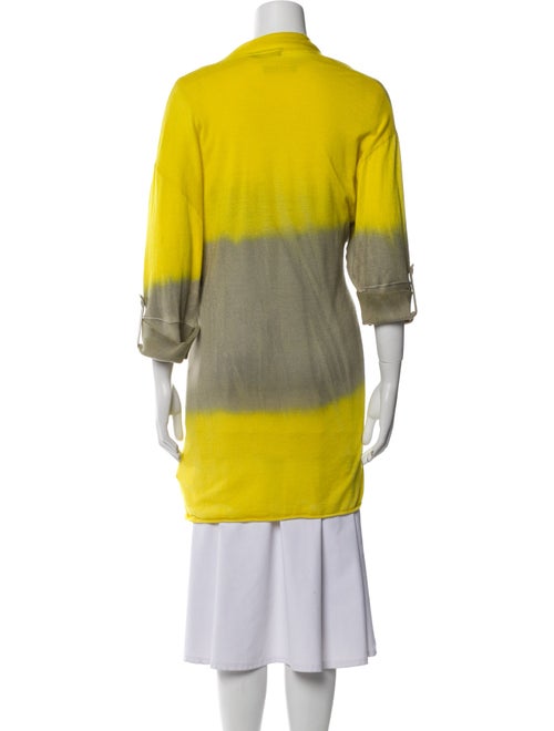 Piazza Sempione Cashmere Colorblock Pattern Sweater