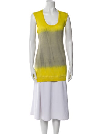 Piazza Sempione Cashmere Colorblock Pattern Sweater