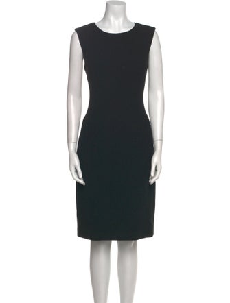 Piazza Sempione Virgin Wool Knee-Length Dress