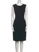 Piazza Sempione Virgin Wool Knee-Length Dress