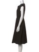 Piazza Sempione V-Neck Midi Length Dress