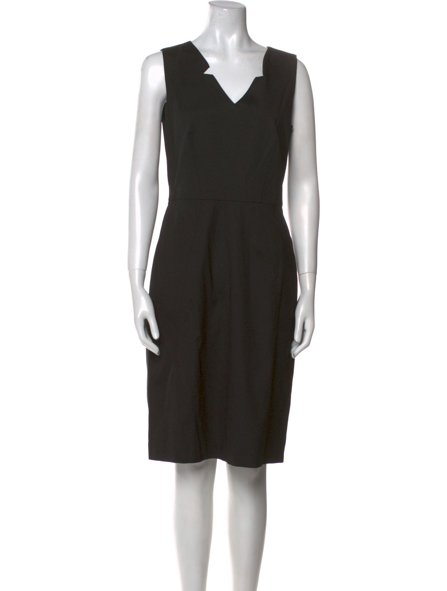 Piazza Sempione Silk Knee-Length Dress