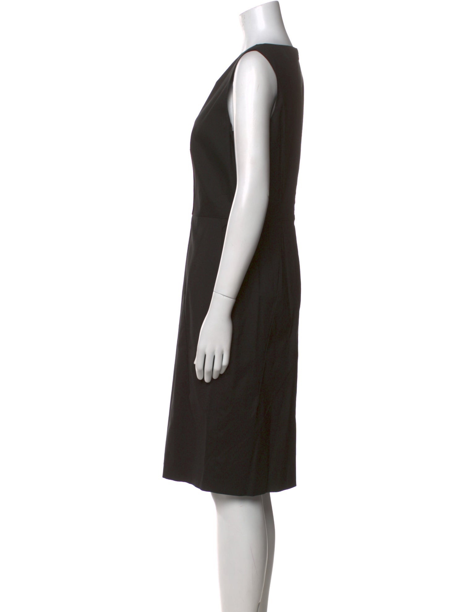 Piazza Sempione Silk Knee-Length Dress