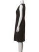 Piazza Sempione Silk Knee-Length Dress