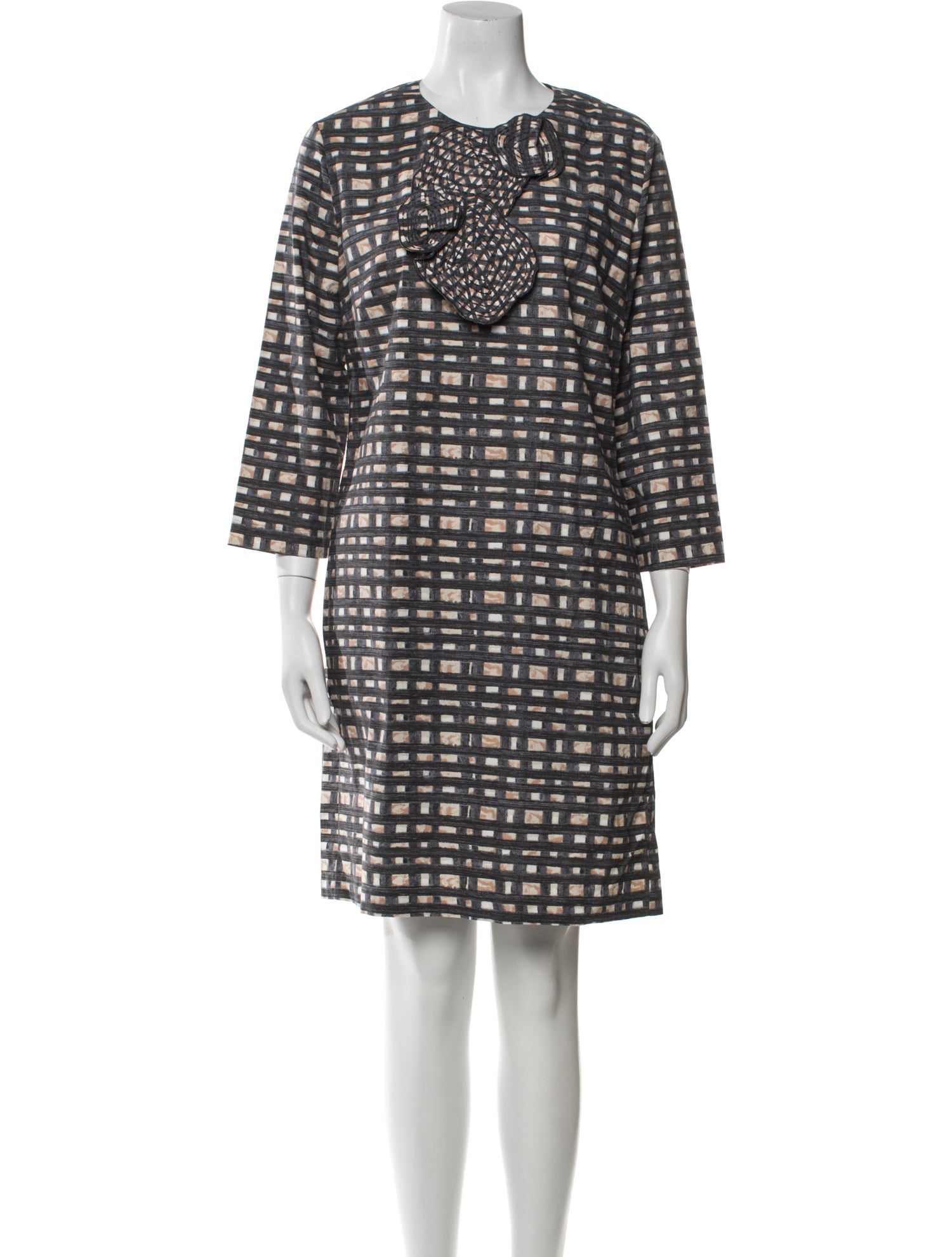 Piazza Sempione Printed Mini Dress