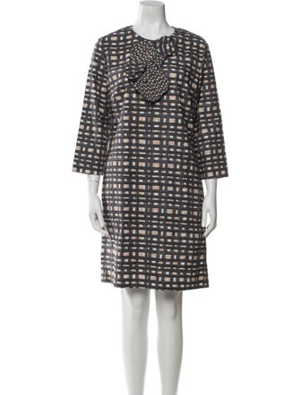 Piazza Sempione Printed Mini Dress