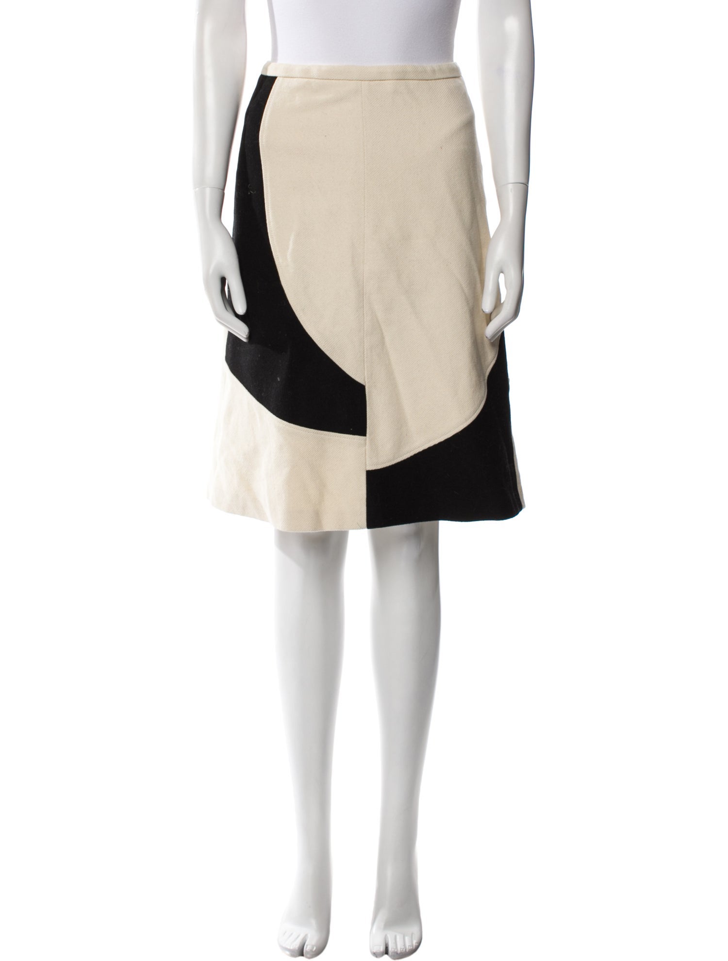 Piazza Sempione Graphic Print Knee-Length Skirt