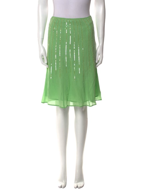 Piazza Sempione Silk Knee-Length Skirt