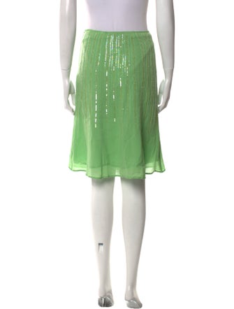 Piazza Sempione Silk Knee-Length Skirt