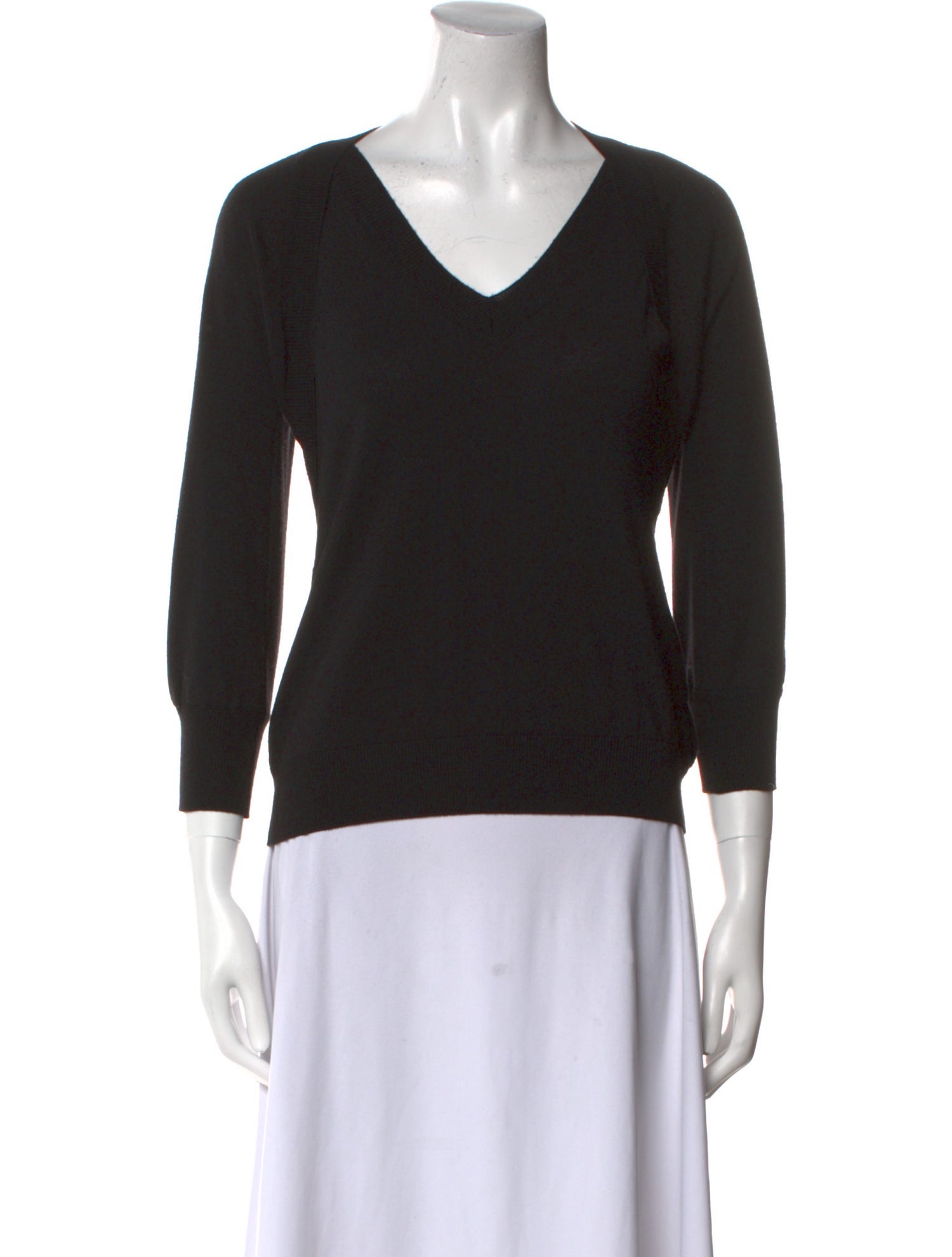 Piazza Sempione Wool V-Neck Sweater