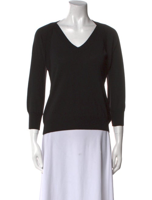Piazza Sempione Wool V-Neck Sweater