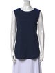 Piazza Sempione Scoop Neck Sleeveless Top