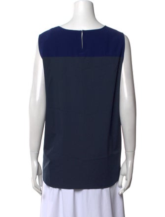 Piazza Sempione Scoop Neck Sleeveless Top