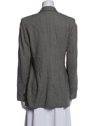 Piazza Sempione Virgin Wool Striped Blazer