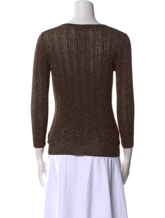 Piazza Sempione Wool V-Neck Sweater