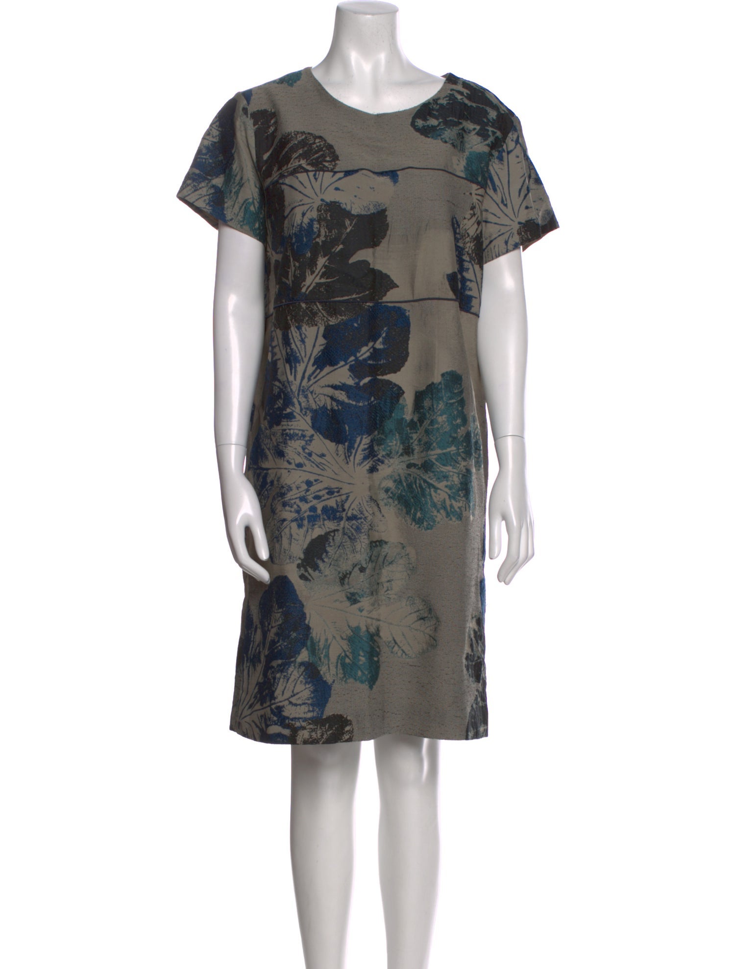 Piazza Sempione Printed Knee-Length Dress
