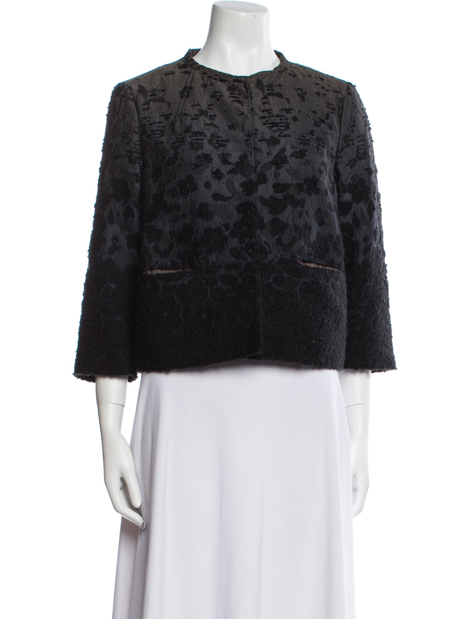 Piazza Sempione Tweed Pattern Evening Jacket