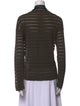 Piazza Sempione Virgin Wool Striped Sweater