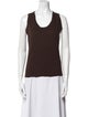 Piazza Sempione Scoop Neck Sleeveless Top