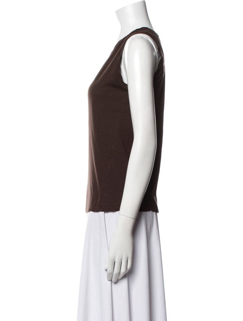 Piazza Sempione Scoop Neck Sleeveless Top