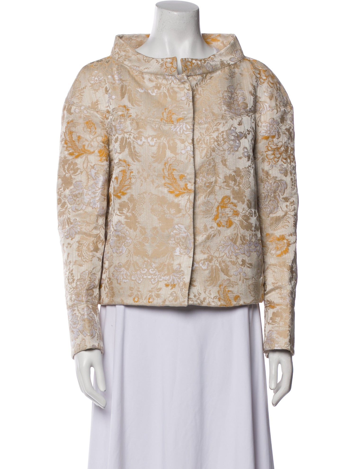 Piazza Sempione Printed Evening Jacket