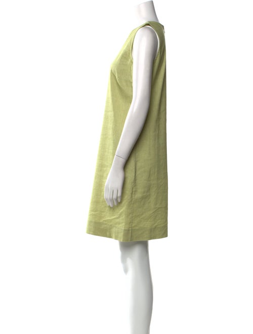 Piazza Sempione Scoop Neck Mini Dress