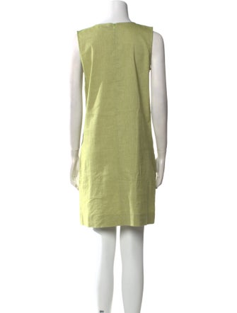 Piazza Sempione Scoop Neck Mini Dress