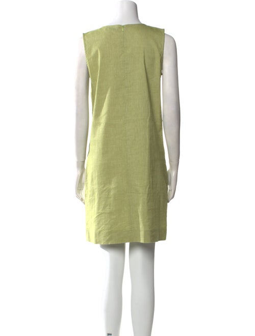 Piazza Sempione Scoop Neck Mini Dress