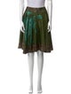 Piazza Sempione Silk Knee-Length Skirt