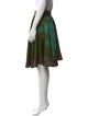 Piazza Sempione Silk Knee-Length Skirt