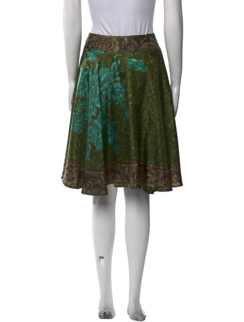 Piazza Sempione Silk Knee-Length Skirt