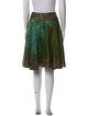 Piazza Sempione Silk Knee-Length Skirt