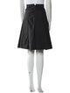 Piazza Sempione Pleated Accents Knee-Length Skirt