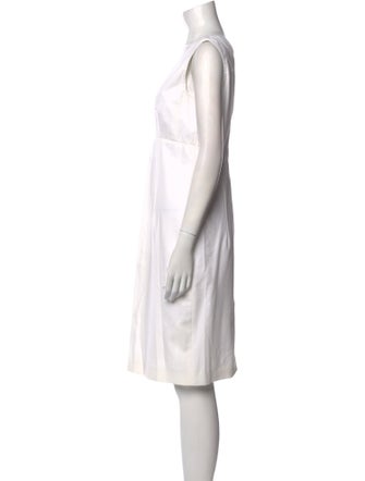 Piazza Sempione V-Neck Knee-Length Dress