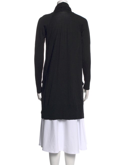 Piazza Sempione Virgin Wool Open Front Sweater