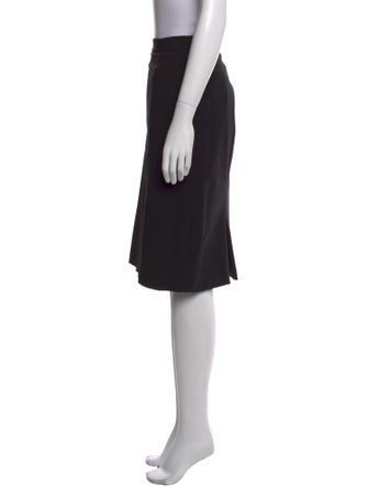 Piazza Sempione Wool Knee-Length Skirt