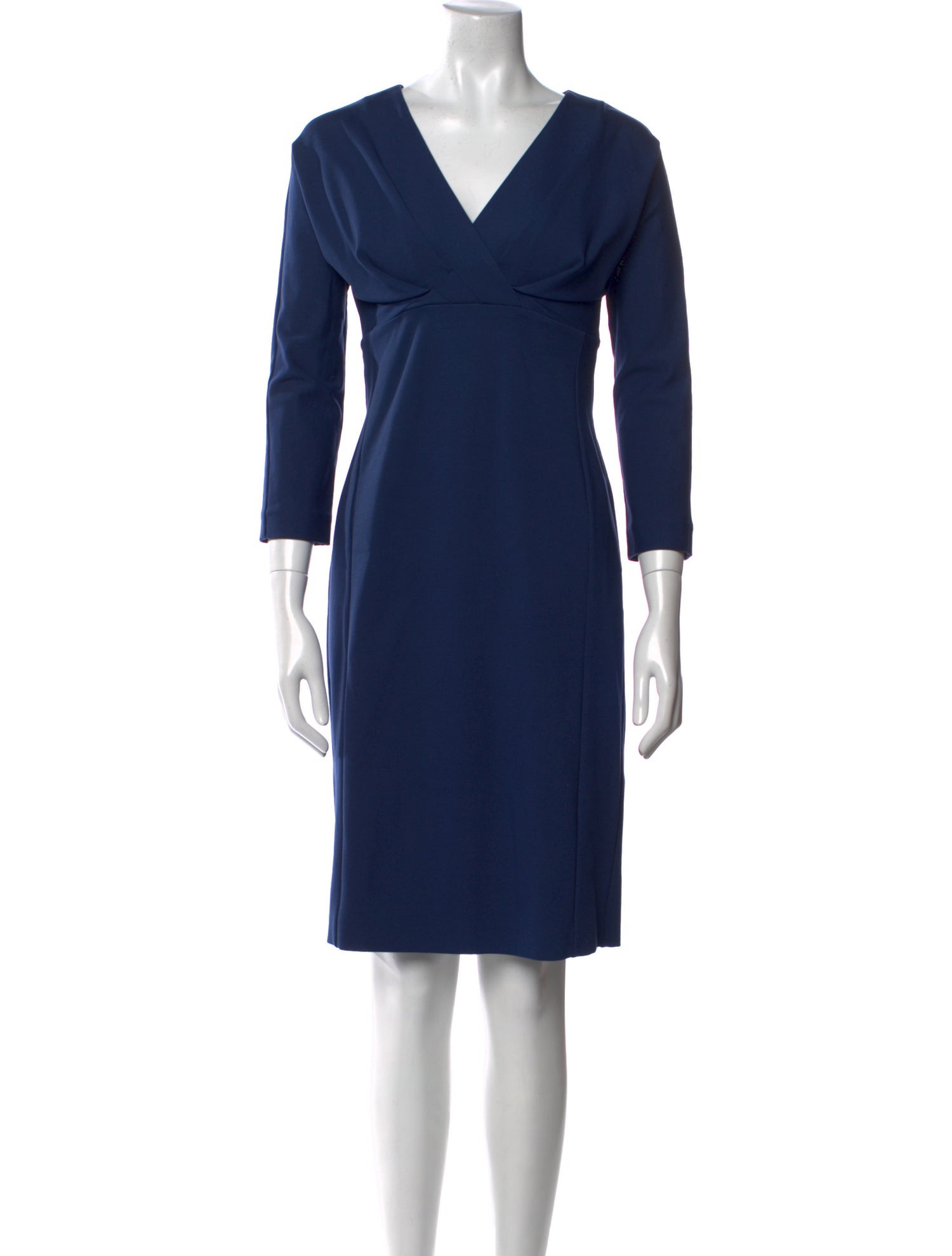 Piazza Sempione V-Neck Knee-Length Dress