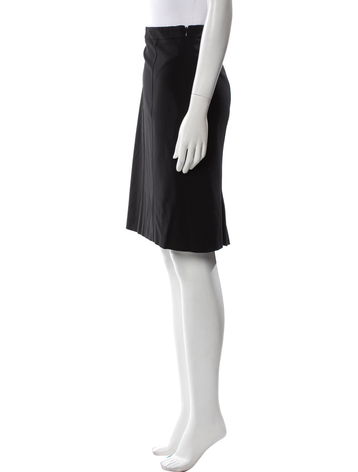 Piazza Sempione Wool Knee-Length Skirt