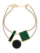 Piazza Sempione Resin Collar Necklace