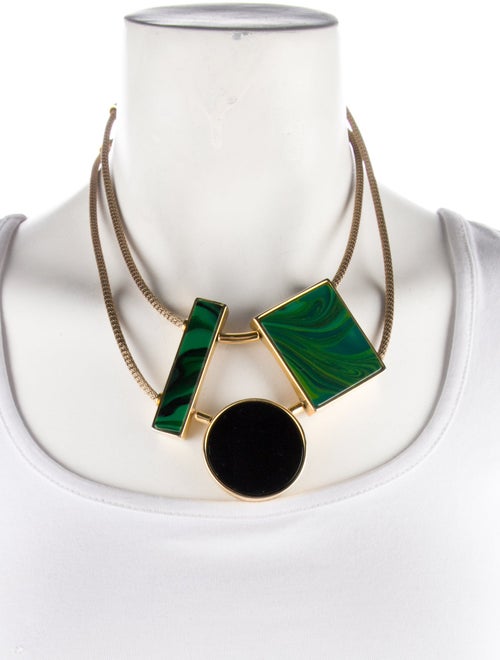 Piazza Sempione Resin Collar Necklace