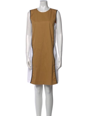 Piazza Sempione Crew Neck Mini Dress