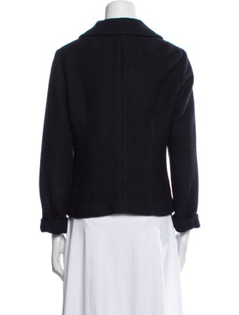 Piazza Sempione Virgin Wool Striped Jacket