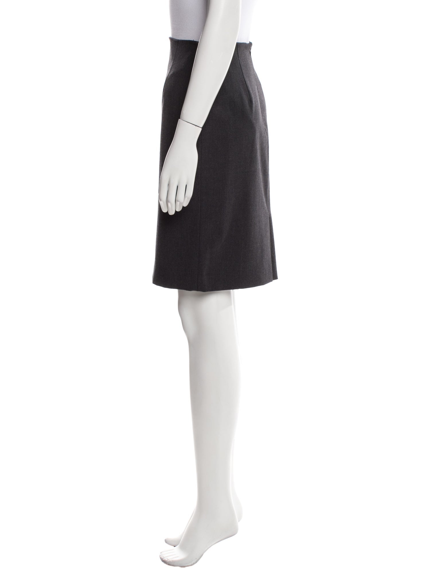 Piazza Sempione Wool Knee-Length Skirt