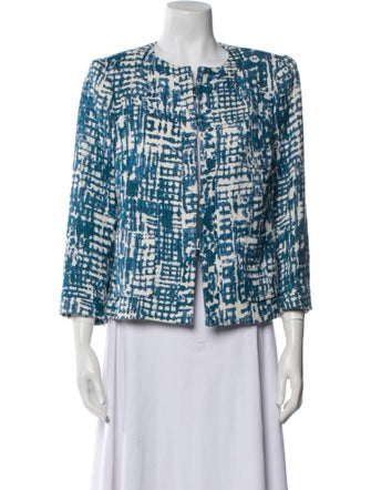 Piazza Sempione Printed Evening Jacket