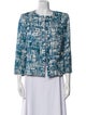 Piazza Sempione Printed Evening Jacket