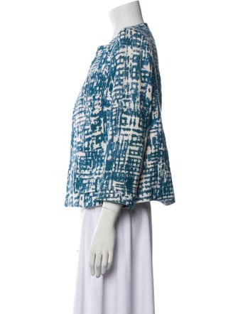 Piazza Sempione Printed Evening Jacket