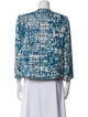 Piazza Sempione Printed Evening Jacket